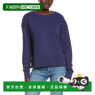 自营perfectwhitetee French Terry Pullover Sweatshirt - blue