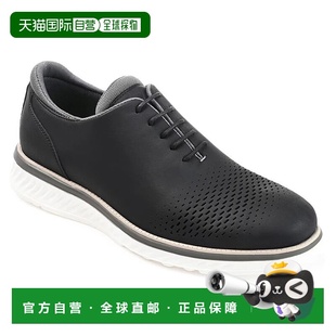 Oxford Mens Black 自营Vance Leather Demar Faux Perforted Co.