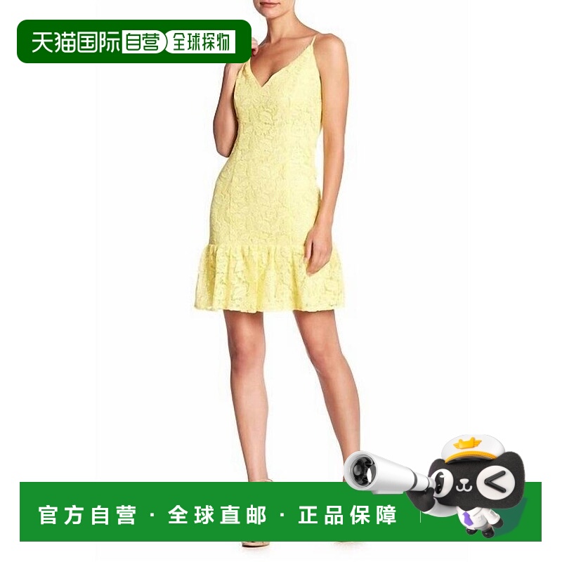 1h可退 【美国直邮】bb dakota 女士 连衣裙蕾丝紧身优雅