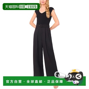 Ted 连衣裙连体裤 Baker 黑色 美国直发奥莱 V领连身裤 自营