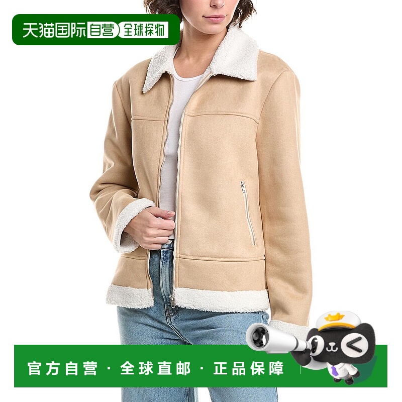 自营Pascale La Mode羊毛夹克-棕色 美国奥莱直发