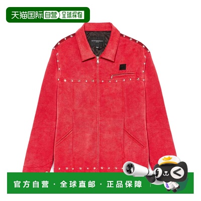 自营cult of individuality帆布工作服夹克-红色 美国奥莱直发