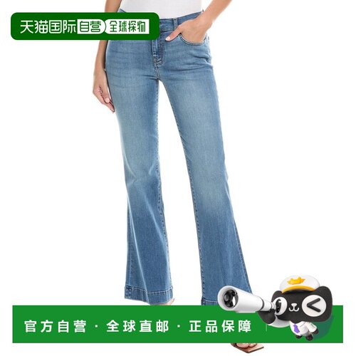 自营7 for all mankind7全人类Dojo无尾Leesburg牛仔裤-蓝色 美国