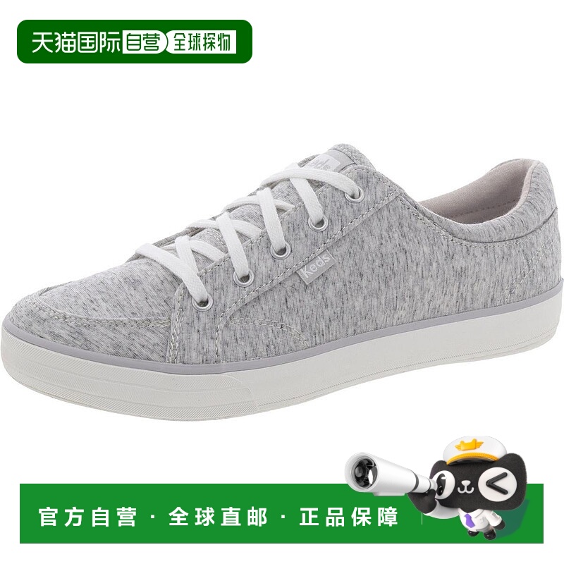 自营keds女式健身休闲时尚运动鞋-灰色 美国奥莱直发