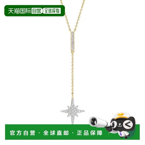 自营Ross-Simons Diamond North Star Y-Necklace in 18kt Gold O