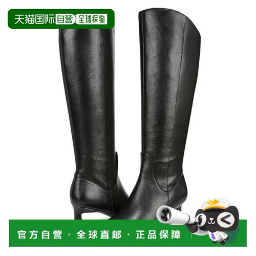 自营Women's Naturalizer Deesha Boots Black Leather Snip Toe