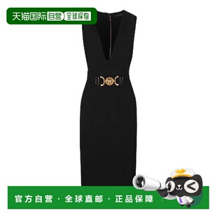 Medusa black Biggie Dress 美国奥莱直发 Midi 自营Versace
