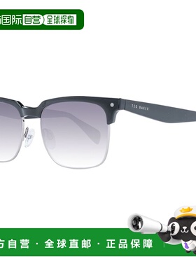 自营Ted Baker Acetate & Metal Men's Sunglasses - black 美国