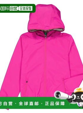 自营 Save The Duck女孩尼龙连帽夹克-粉红色 美国奥莱直发