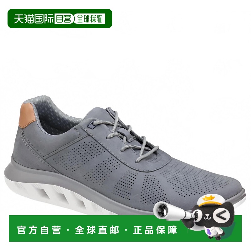 自营johnston & murphyMen's Activate U-Throat Sneaker In Gray