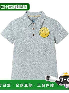 自营 andy & evanAndy&Evan微笑口袋翻领衬衫-灰色 美国奥莱直发