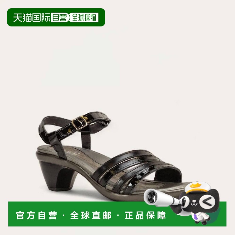 自营naotWomen's Current Sandals In Black - black 美国奥莱直