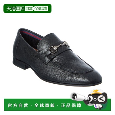 自营Donald Pliner Ted Leather Loafer - black 美国奥莱直发