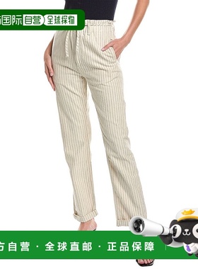 rag & bone Paperbag 直筒裤 - 棕色 【美国奥莱】直发阔腿裤