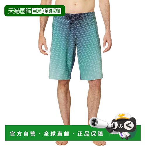 自营Billabong Fluid Pro Boardshort男士Bule抽绳腰部泳装JZZ107