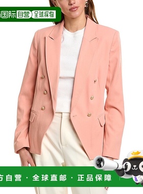 自营 Sam Edelman伊莫金运动夹克-粉红色 美国奥莱直发