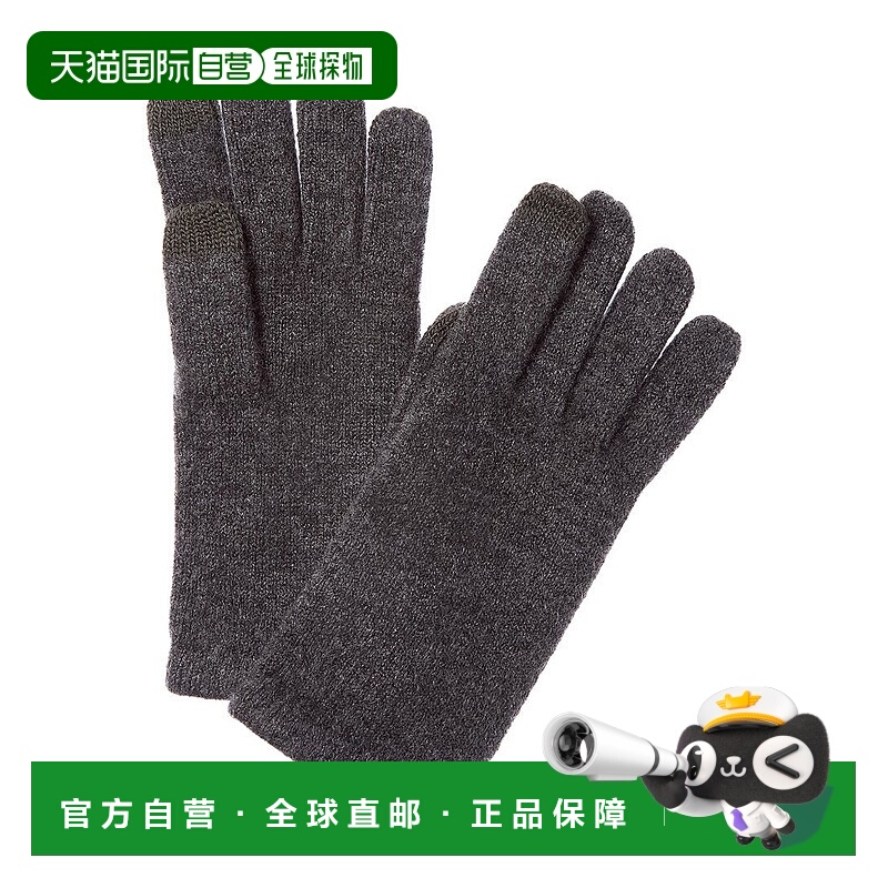 自营sofiacashmere Touch Screen Cashmere Glove - grey 美国奥