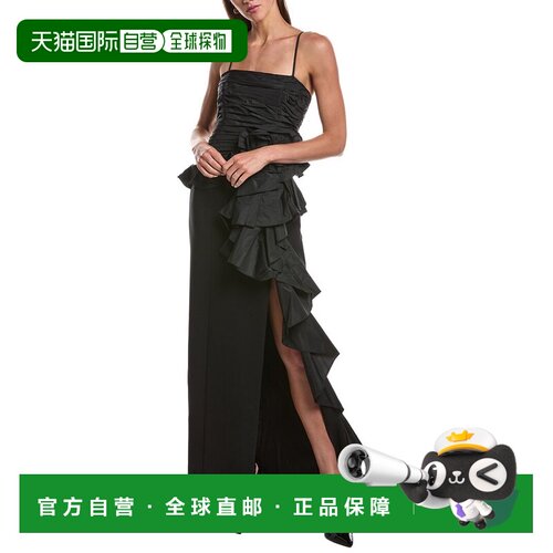 自营cinq à sept五到七个Liora礼服-黑色 美国奥莱直发