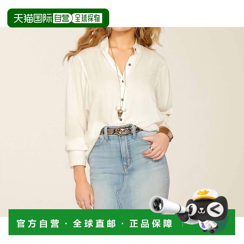 自营 ariat阿德莱德女式白色上衣 美国奥莱直发新款
