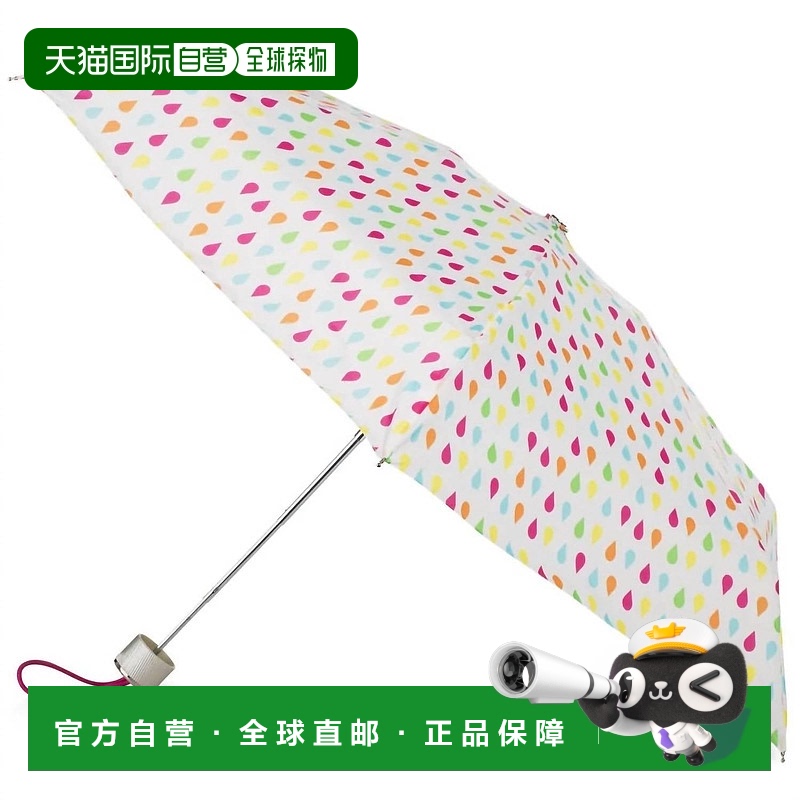 自营 totes迷你手动开合白雨伞 - white rain 美国奥莱直发