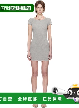 1h可退 香港直邮潮奢 ISABOULDER 女士 灰色 Knitted Shoulder 连