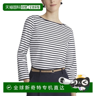 lafayette new 自营 148 yorkLafayette 148纽约条纹蝙蝠领上衣