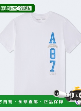 自营Aeropostale A87 Nyc Applique Graphic Tee - bleach 美国奥