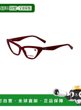 自营 Karl Lagerfeld女式53mm红色眼镜-红色 美国奥莱直发