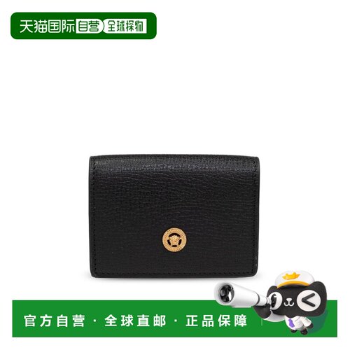 自营 versace 范思哲 男士 MEDUSA BIGGIE三折钱包 10114561A1054