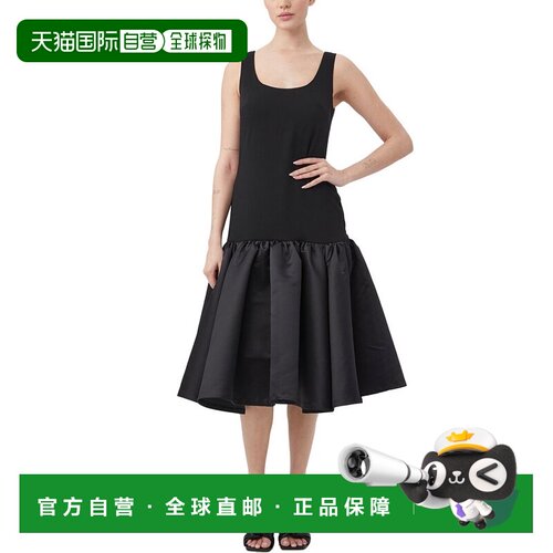自营Trina Turk Sina 连衣裙 - 黑色 美国奥莱直发吊带