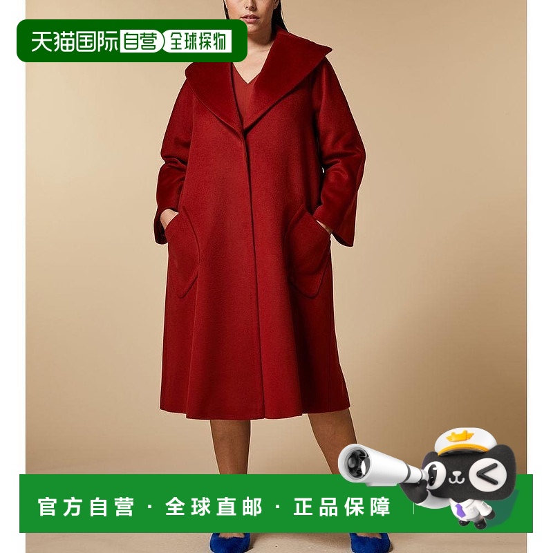 1小时内可退 【美国直邮】marina rinaldi 女士 外套大衣羊毛