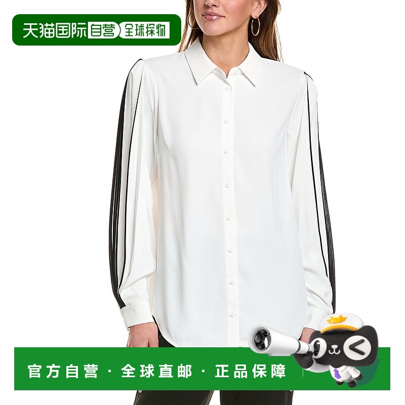 自营Elie Tahari The Landon Blouse 美国奥莱直发