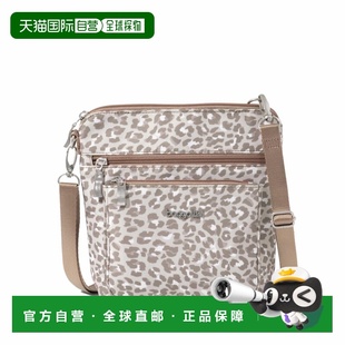 自营baggallini Women's Modern Pocket Crossbody Bag - mocha c