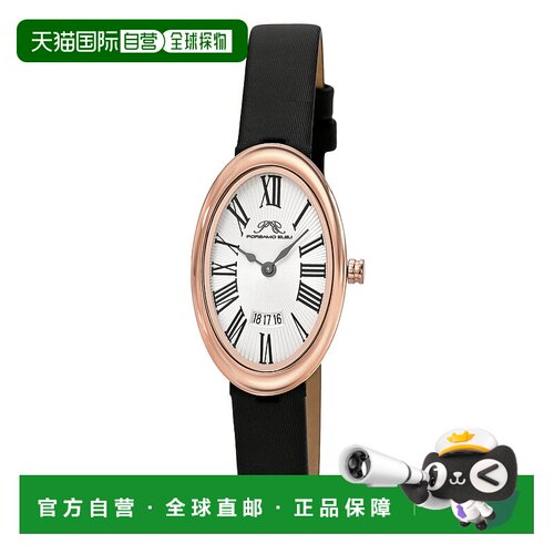自营Porsamo Bleu Women's Eloise Genuine Leather Band Watch 1