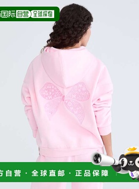 自营Aeropostale Cloud Soft Embroidered Bow Pullover Hoodie -