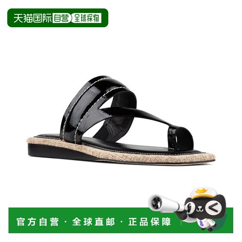 自营Donald Pliner Prentice Sandal - black 美国奥莱直发凉鞋