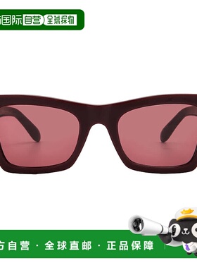 自营salvatore ferragamoFerragamo Burgundy Cat Eye Ladies Sun