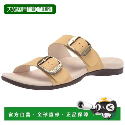 自营Spenco Vista Sandals Women's Yellow Leather Arch Support