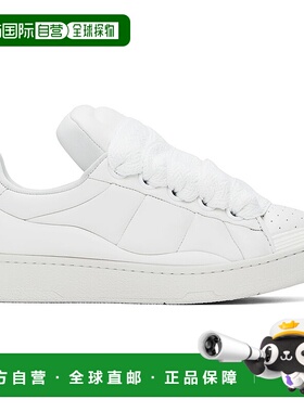 1h可退 香港直邮潮奢 Lanvin 朗雯 男士 白色 Curb XL 运动鞋 FMS