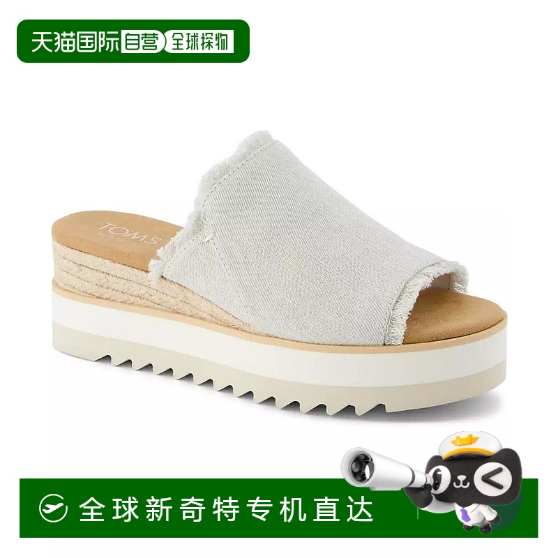 1h可退 【美国直邮】toms 女士 拖鞋新款