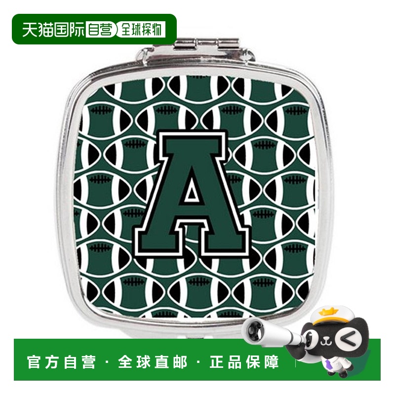 自营 Carolines Treasures CJ1071-ASCM 字母 A 足球绿色和正品