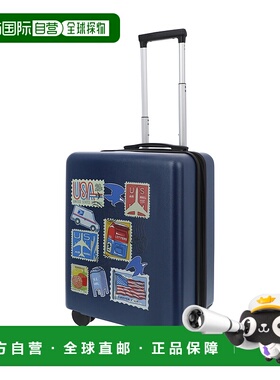 USPS FUL 22.5 英寸随身行李箱 - 蓝色 【美国奥莱】直发拉杆箱