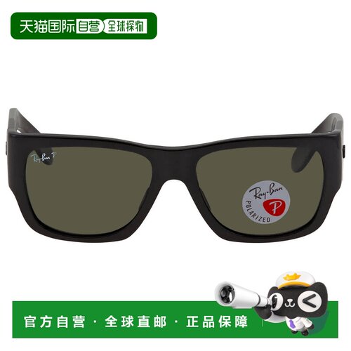 自营ray-banRay Ban Nomad偏光绿色运动太阳镜RB2187 901/58 54 -