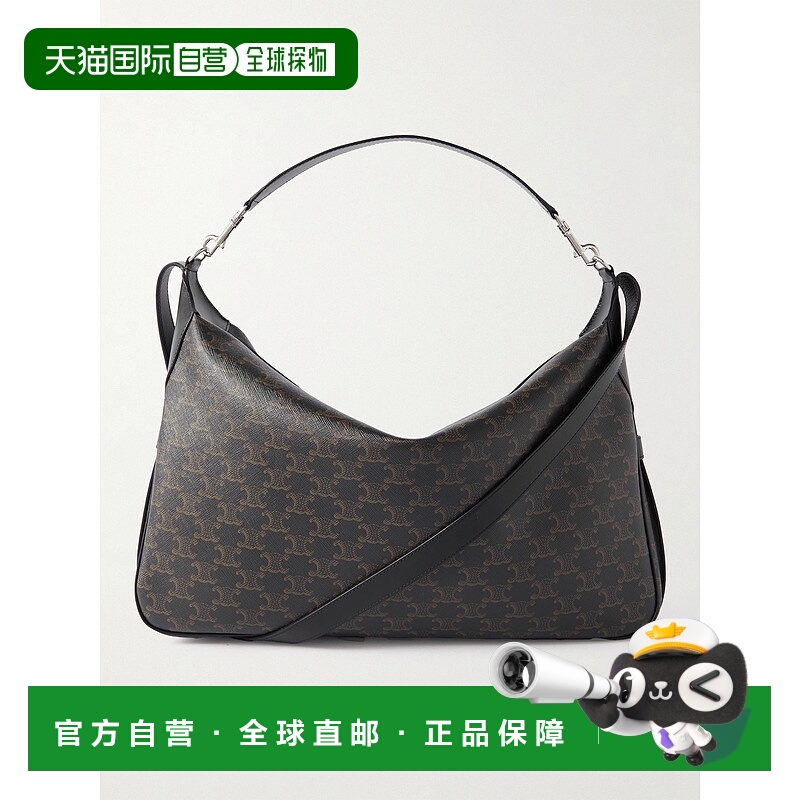 1h可退 香港直邮潮奢 Celine 思琳 男士 ROMY TRIOMPHE 大号单肩