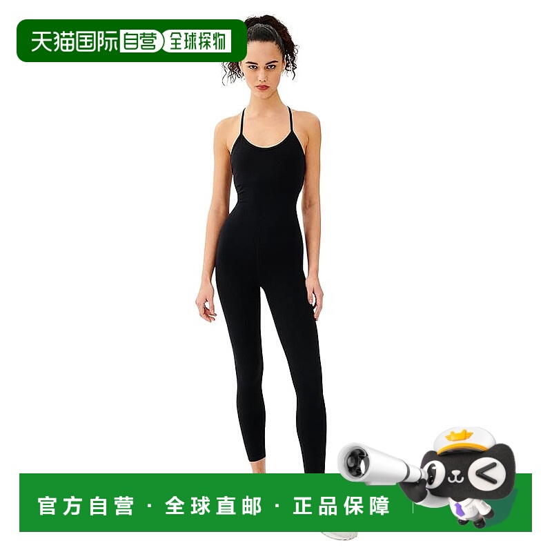 1h可退 香港直邮潮奢 splits59 女士 Airweight 连体裤 black黑色