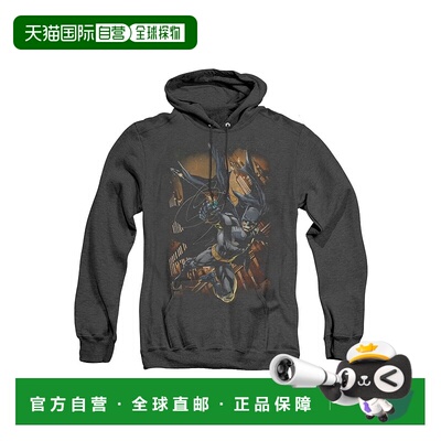 自营 gildan蝙蝠侠 Grapple Fire 成人 Heather 连帽衫 / 连帽运