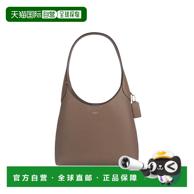 自营Coach蔻驰女包Brooklyn28女士皮质单肩布鲁克林通勤包