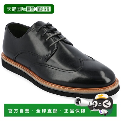 自营 vance co.Vance Evander Wingtip德比-黑色 美国奥莱直发