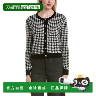 Wool Cashmere 自营Bruno Cardigan Houndstooth Blend Magli