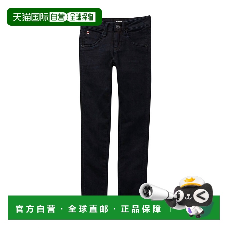 自营hudson无烟煤色女孩紧身针织牛仔裤 美国奥莱直发